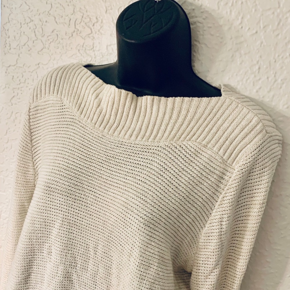 Croft & Borrow white sweater